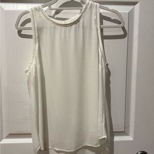 J. Crew Cream Sleeveless Tank Top